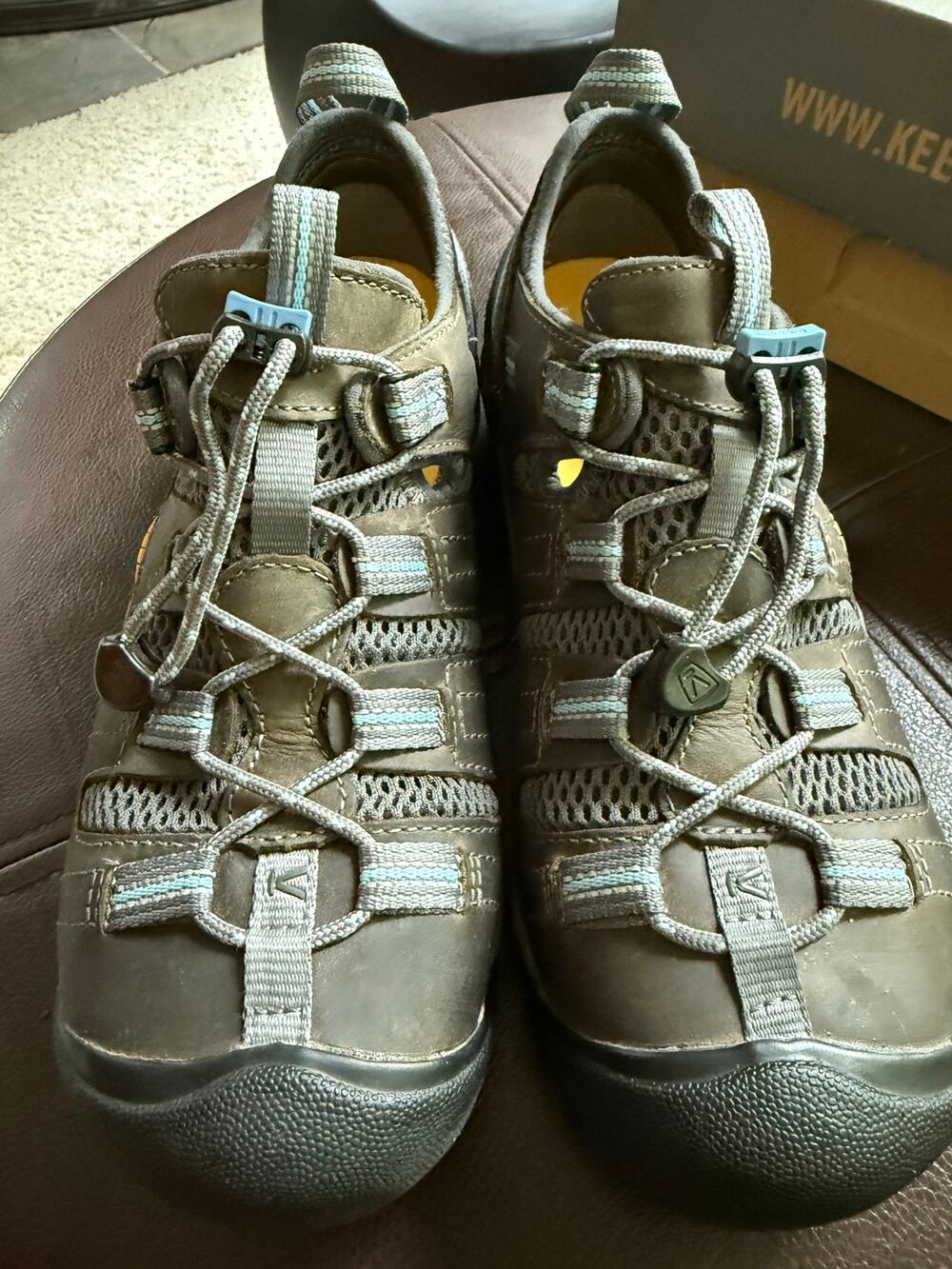NEW KEEN Utility Atlanta Cool ESD Steel Toe Work Shoes Womens 8 NIB